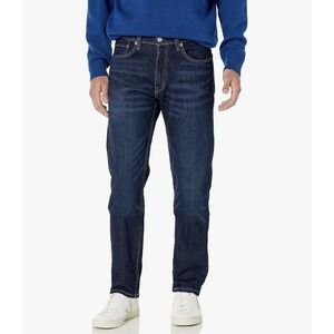 Levi's 505 Regular Fit Straight Leg Men's Jeans 33x33 Dark Wash